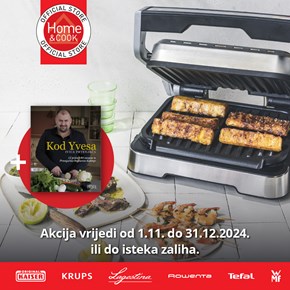 Poklon knjiga <br/>recepataKod Yvesa <br/>u Home & Cook trgovini